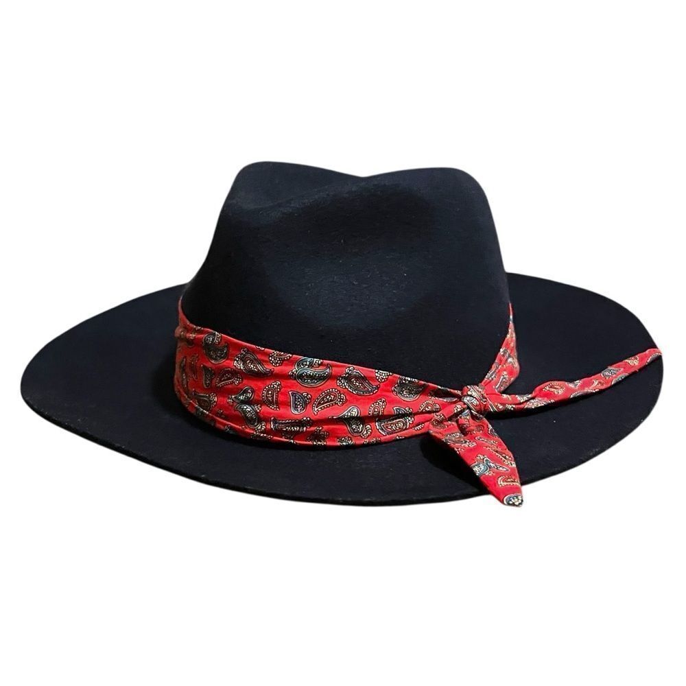 Not for sale Renee’s NYC Navy Blue Wool Brim Hat w/ Scarf